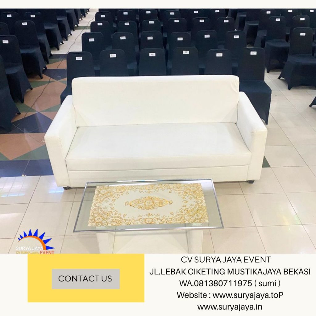 Sewa Kursi Event Futura,Sofa Putih Jakarta