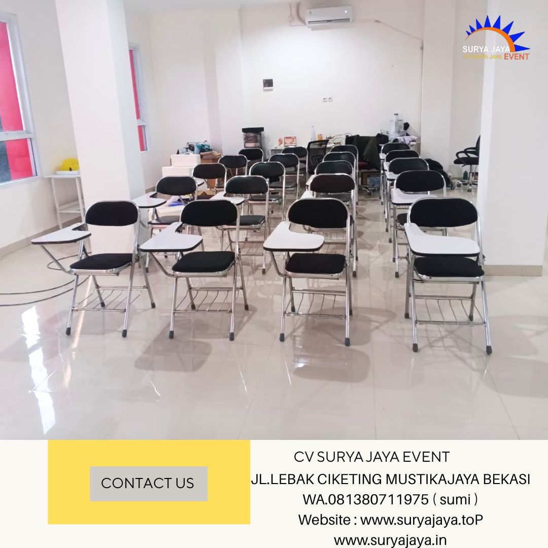 Sewa Kursi Kuliah Stainless Lipat Di Bogor