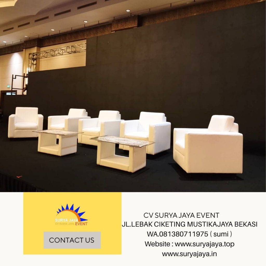 Jasa Sewa Sofa Type Single Putih Di Jakarta