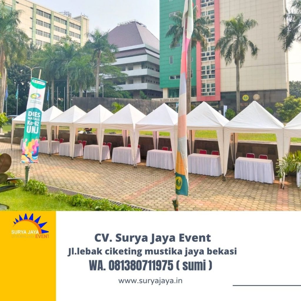 Rental Tenda bazar 2x2m,3x3m Atap putih Jakarta