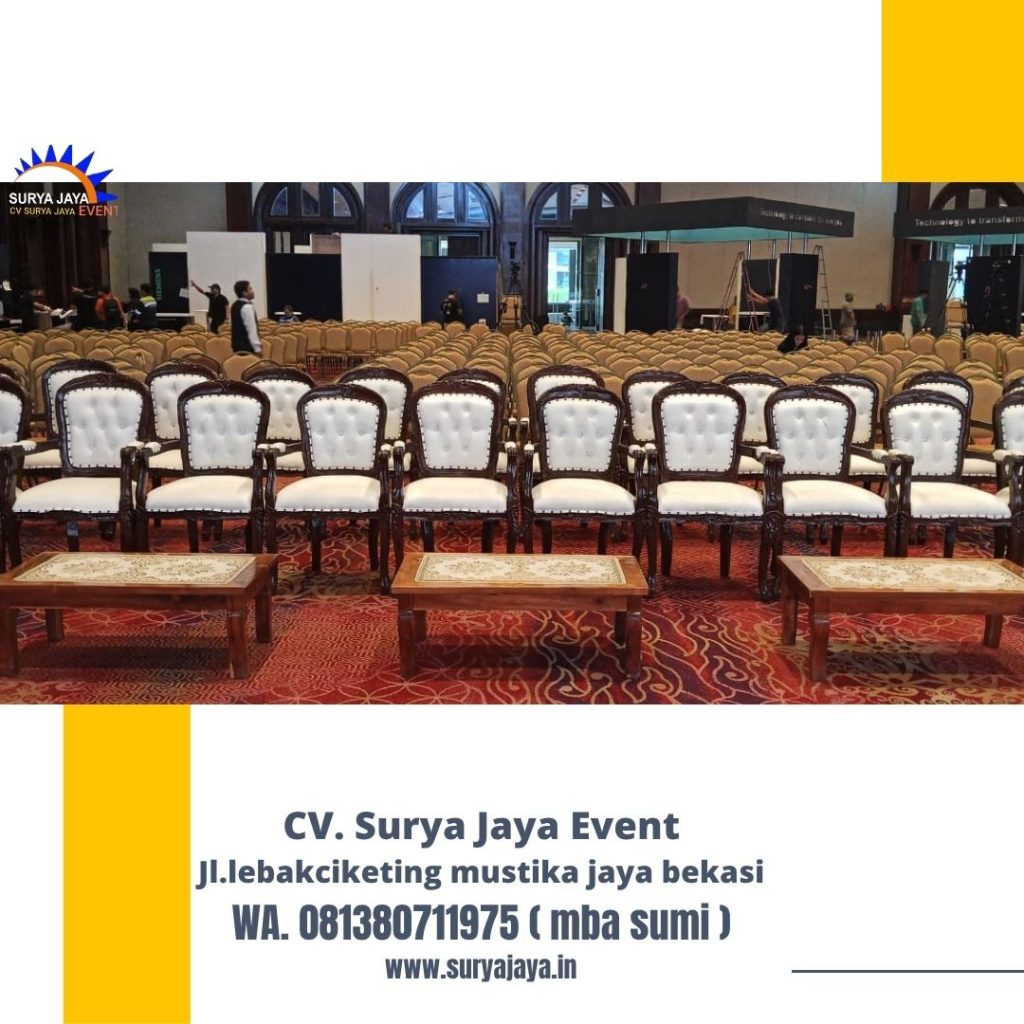 Rental VIP Arm Chairs Jakarta