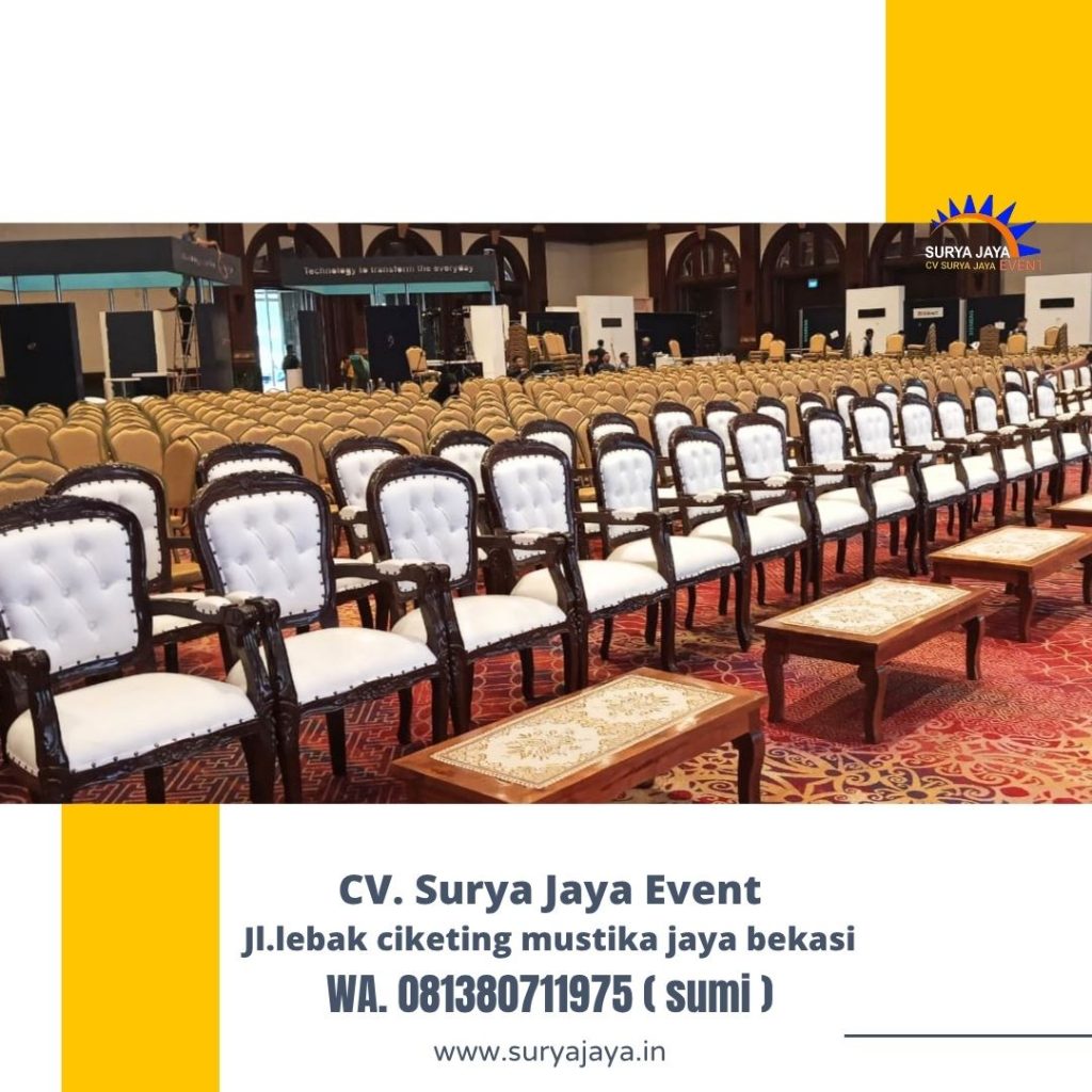 Rental VIP Arm Chairs Jakarta