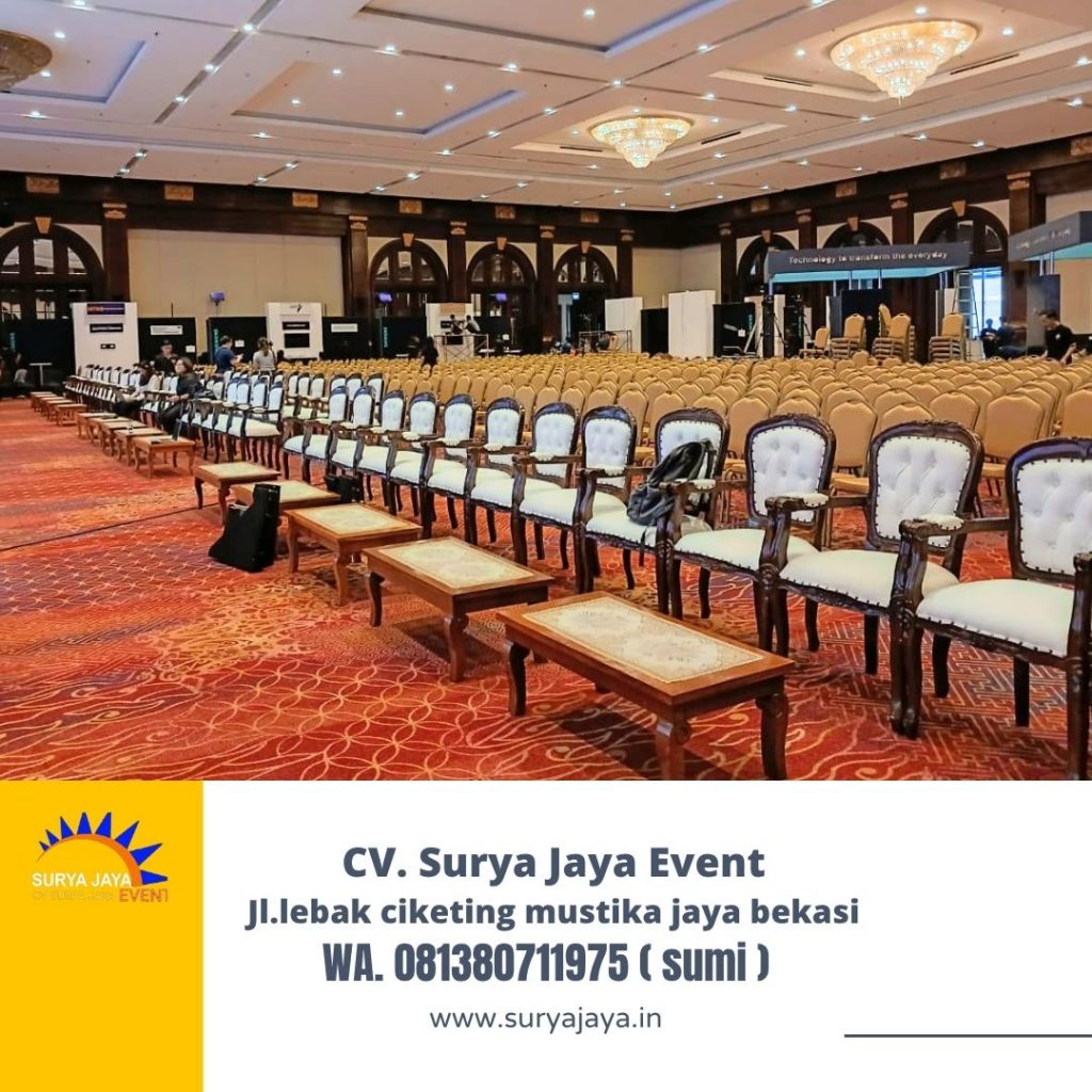 Rental VIP Arm Chairs Jakarta