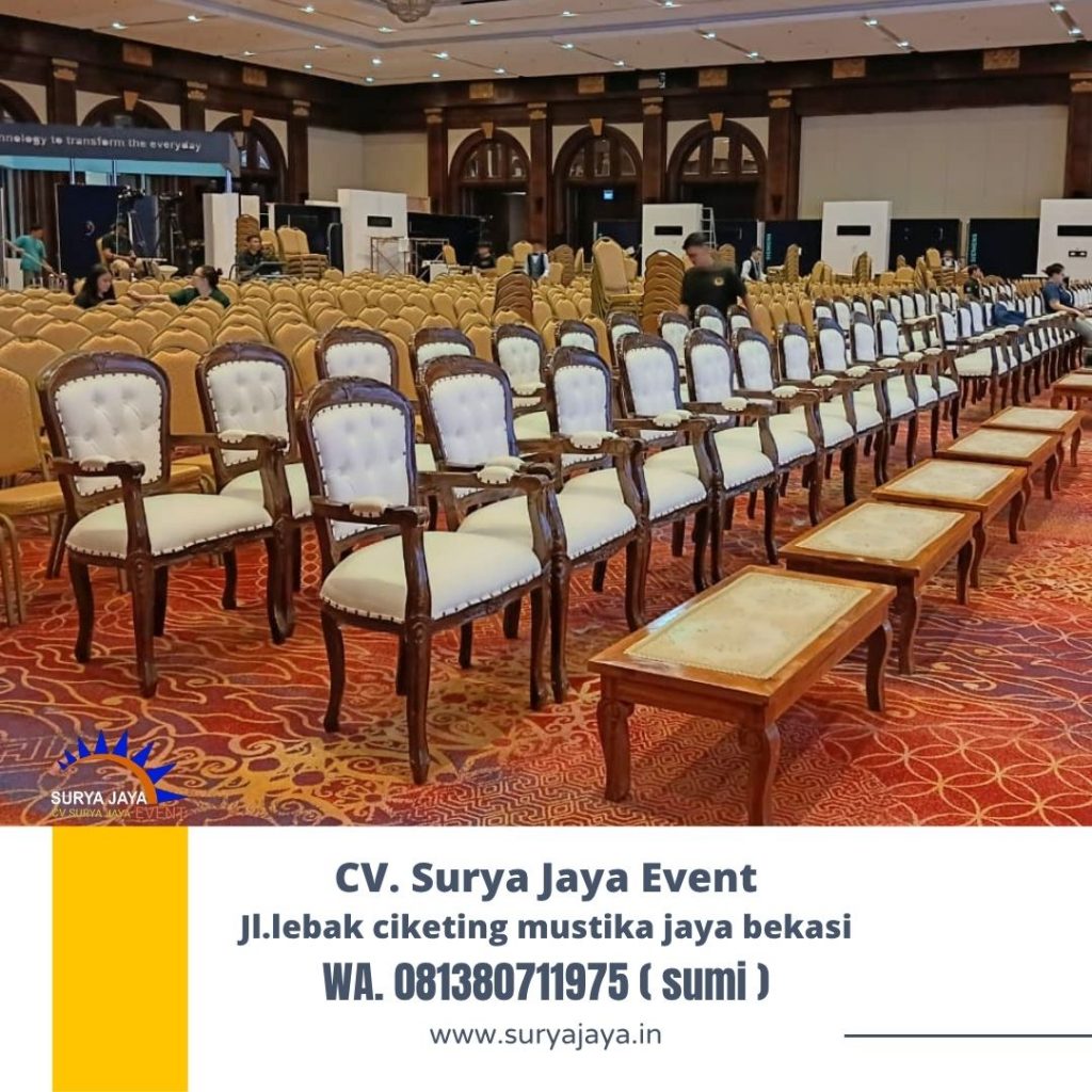 Rental VIP Arm Chairs Jakarta
