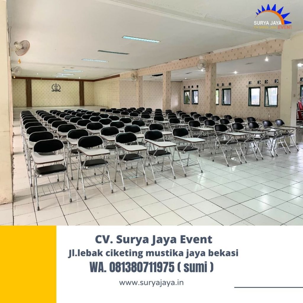 Sewa Kursi Kuliah Lipat Stainless Kualitas Terbaik Jakarta