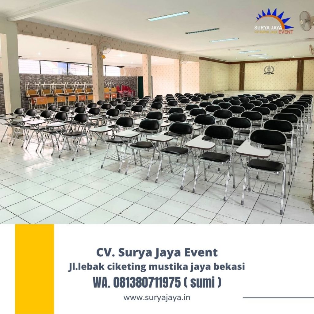 Sewa Kursi Kuliah Lipat Stainless Kualitas Terbaik Jakarta