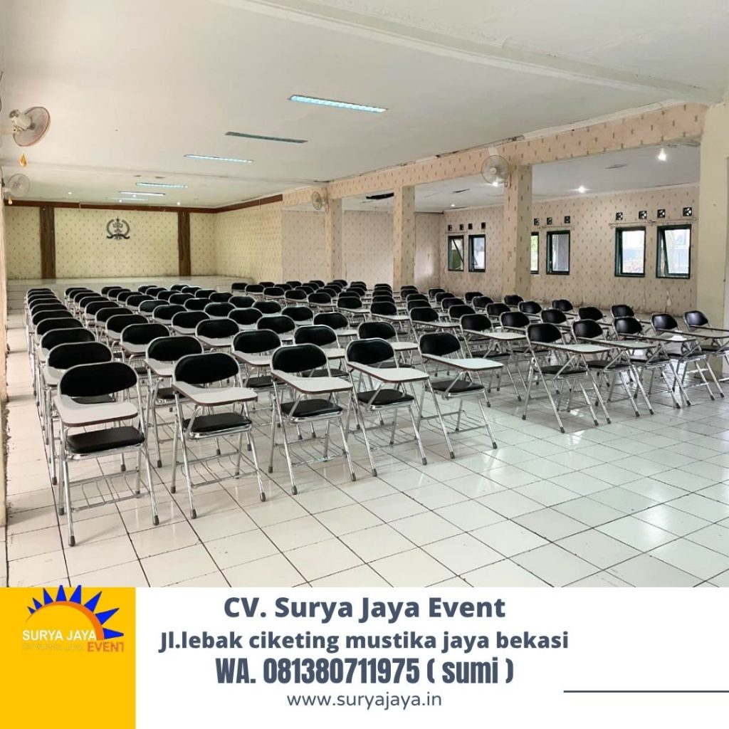 Sewa Kursi Kuliah Lipat Stainless Kualitas Terbaik Jakarta