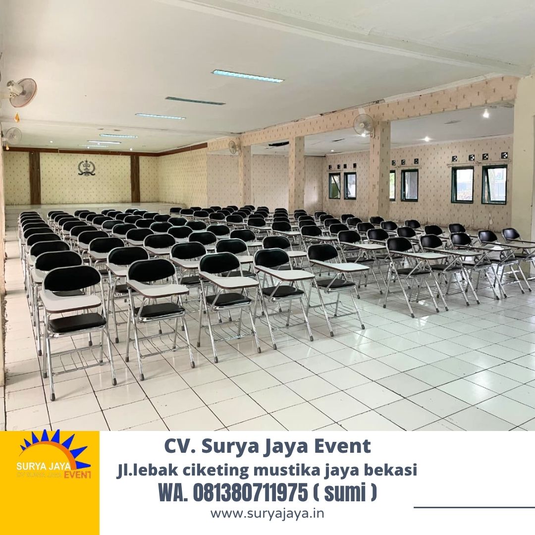 Sewa Kursi Kuliah Lipat Stainless Kualitas Terbaik Jakarta