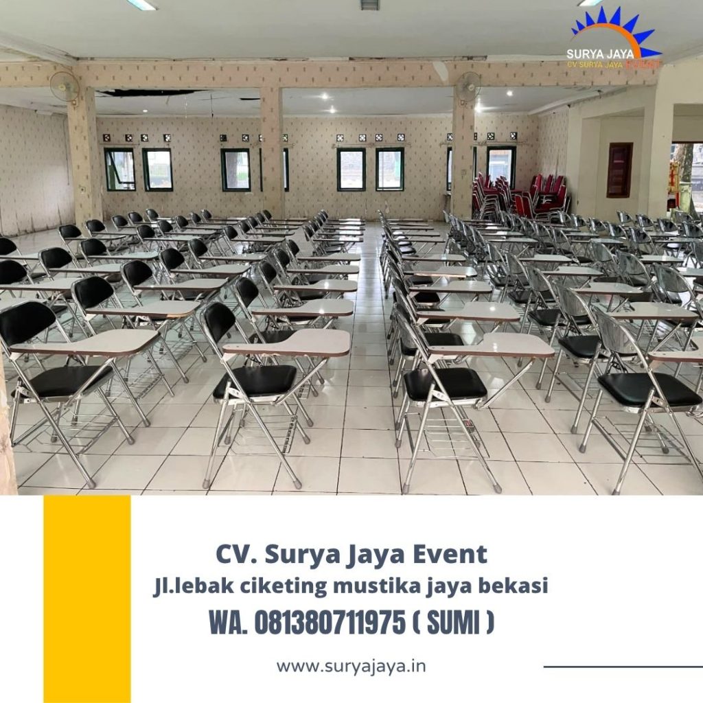 Sewa Kursi Kuliah Lipat Stainless Kualitas Terbaik Jakarta