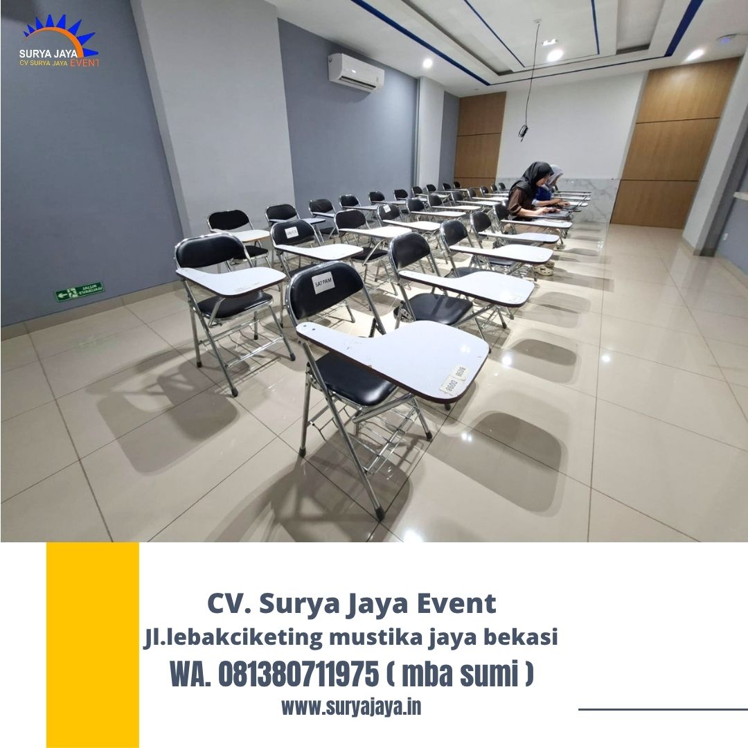 Sewa Kursi Kuliah lipat Event Westerindo Bekasi