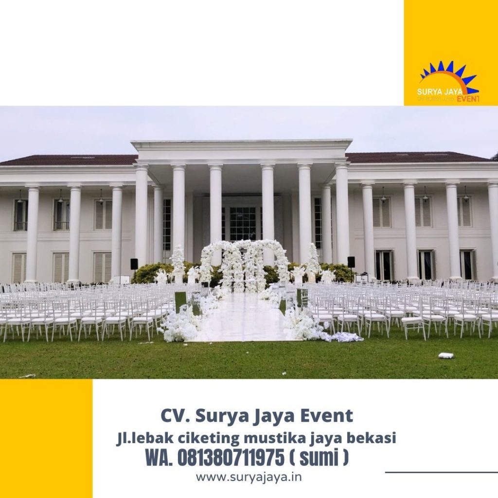 Sewa Kursi Tiffany Putih Event The White House Bogor