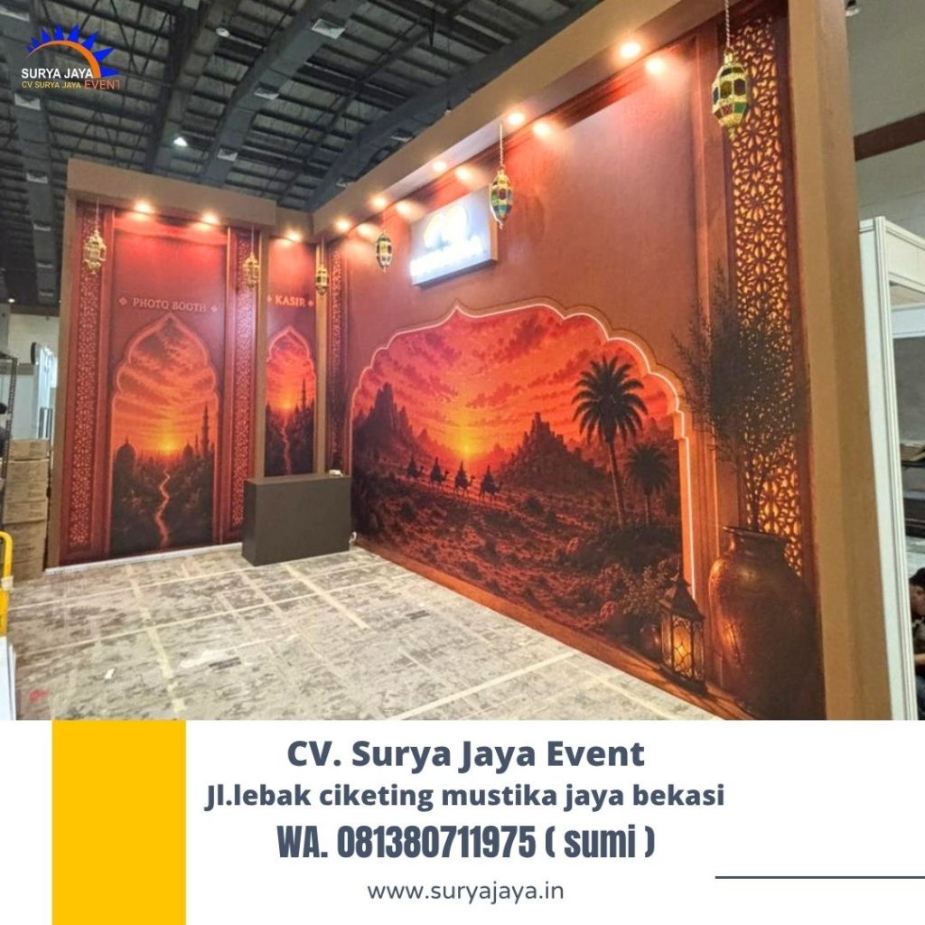 Sewa Lampu maroko Event JCC Senayan jakpus