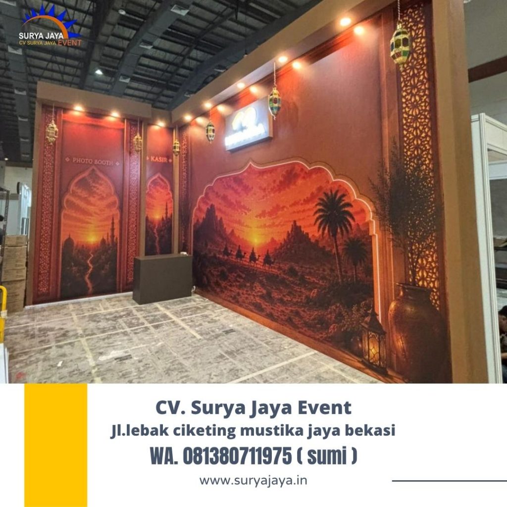 Sewa Lampu maroko Event JCC Senayan jakpus