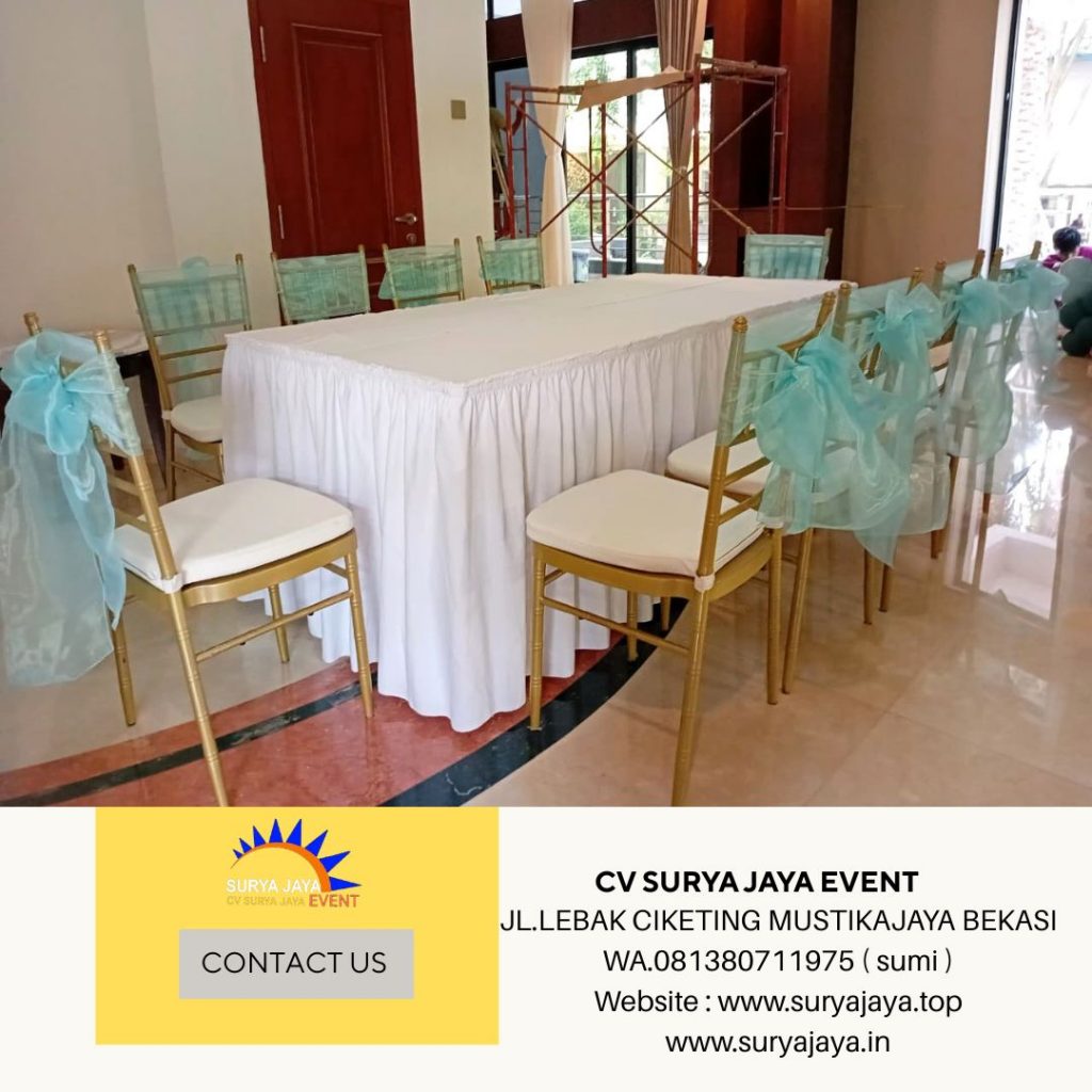Sewa Meja Ibm,Kursi Tiffany Gold Jakarta