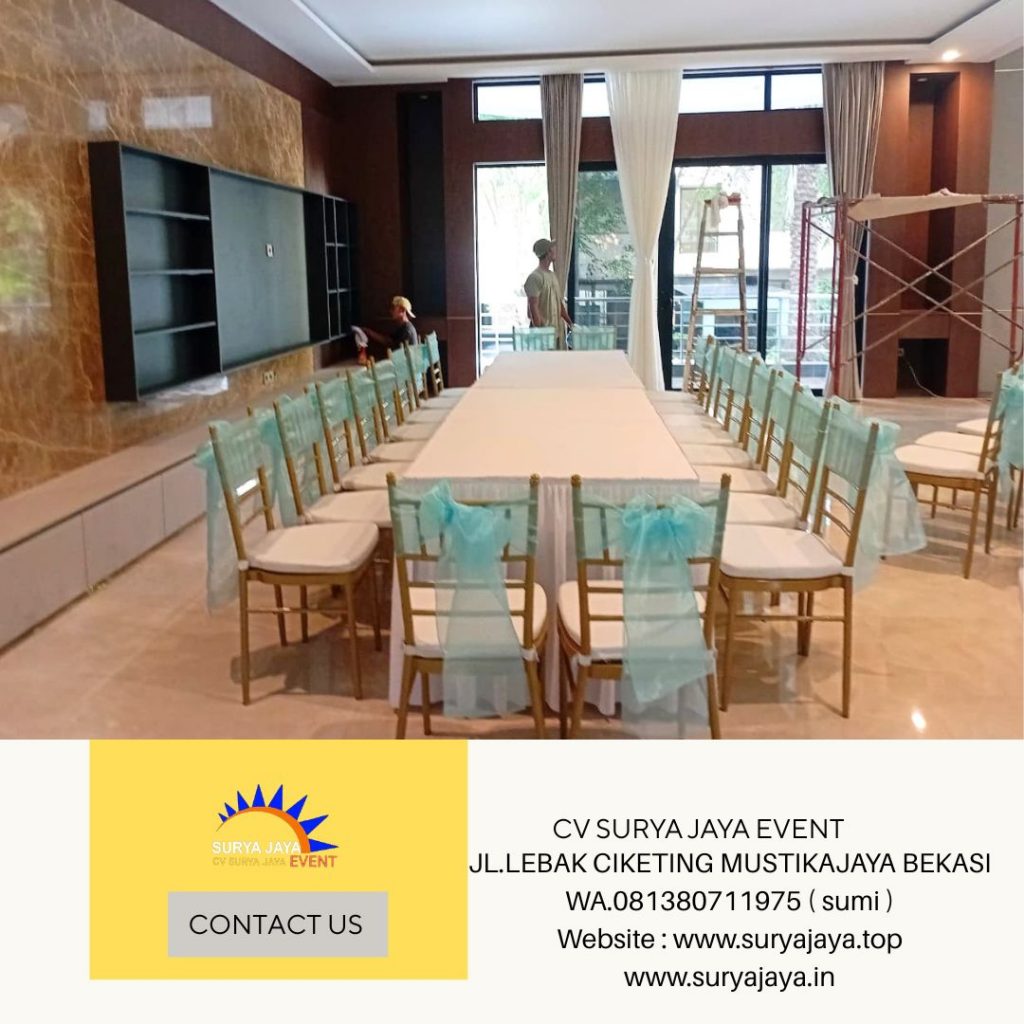 Sewa Meja Ibm,Kursi Tiffany Gold Jakarta