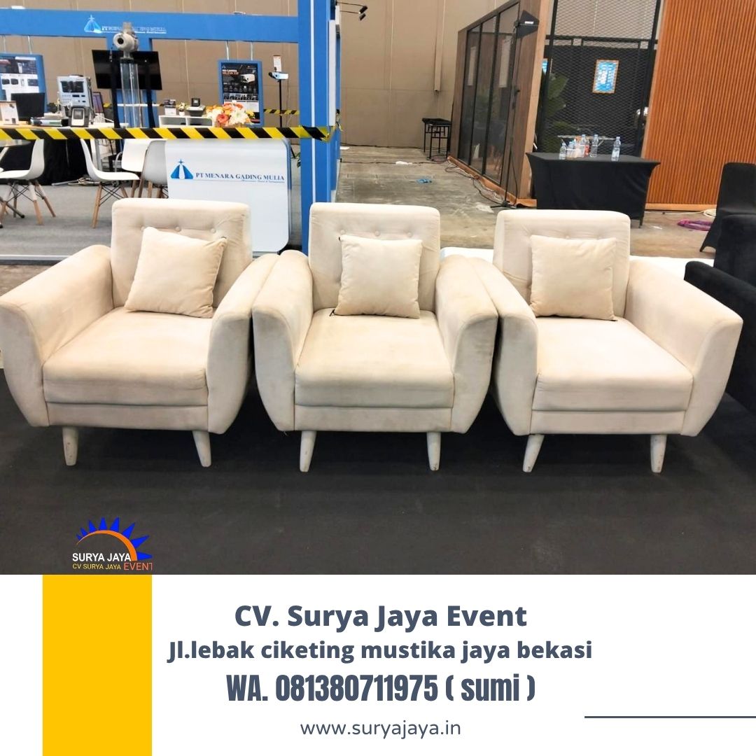 Sewa SOFA MINIMALIS Bersih Dan Nyaman Area Jakarta