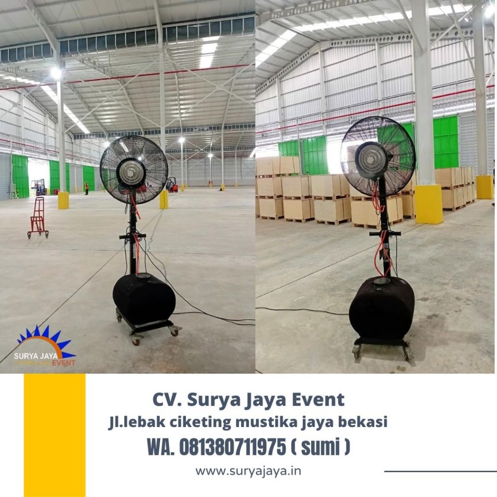 Rental Misty Fan,Meja,Kursi Cikarang Bekasi