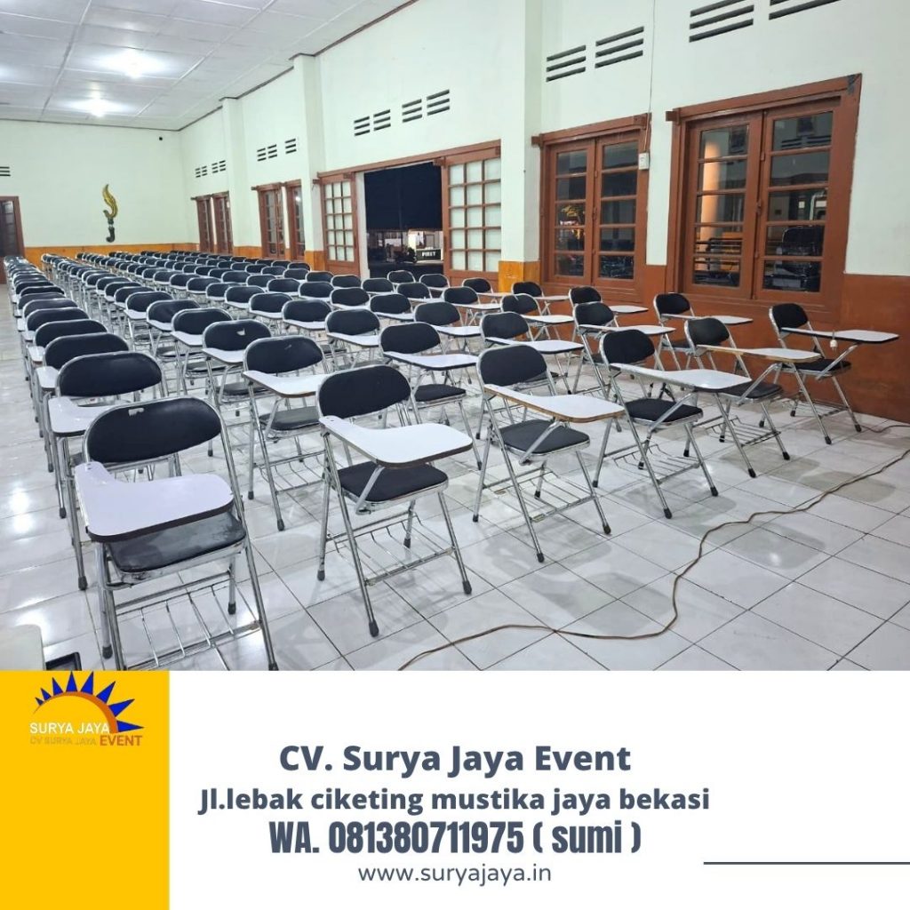 Sewa Kursi Kuliah Lipat Event PT.Asuransi MSIG Indonesia Sudirman Jakarta