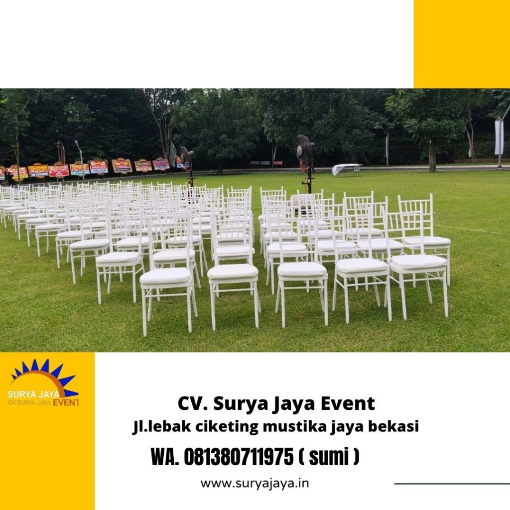 Sewa Partisi,sewa Kursi Tiffany,Sewa Meja Jakarta
