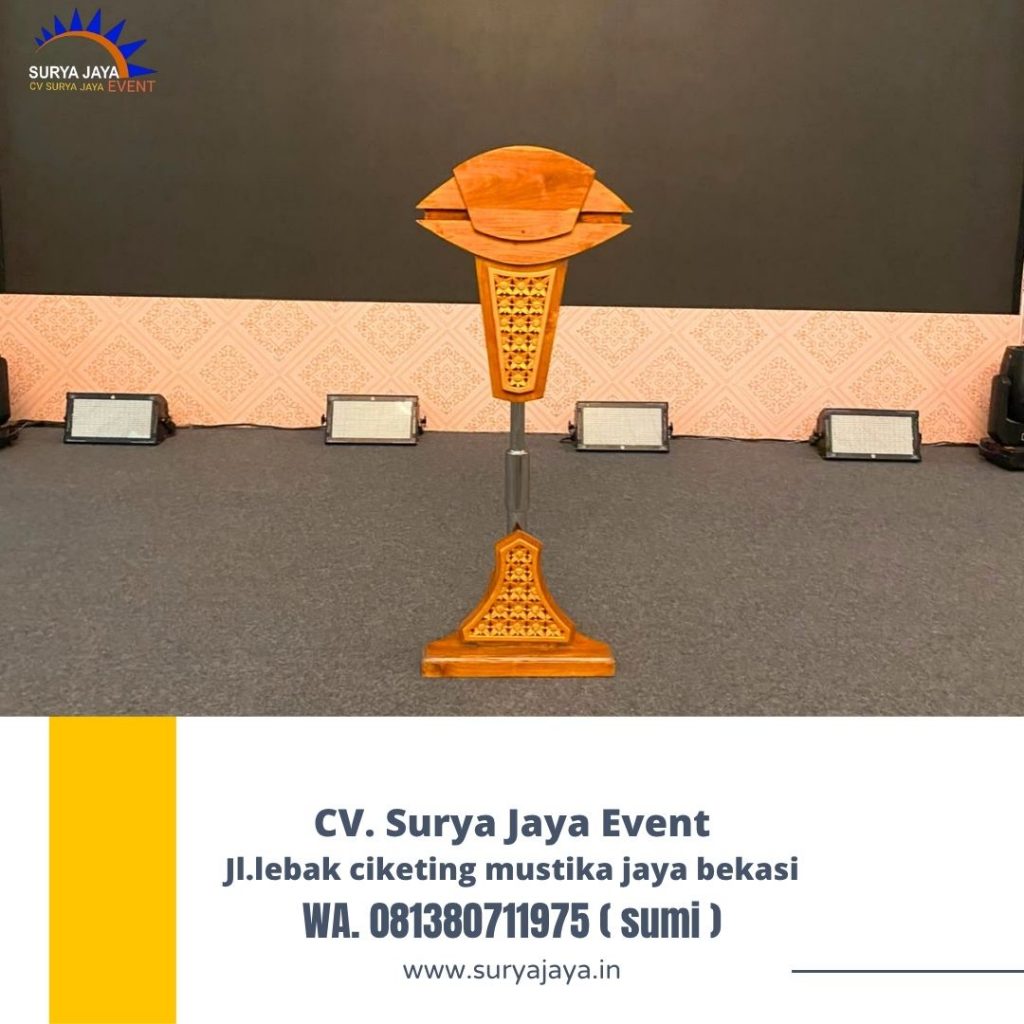 Sewa Podium Acrylic kotak,Podium VIP Hydrolic Jakarta