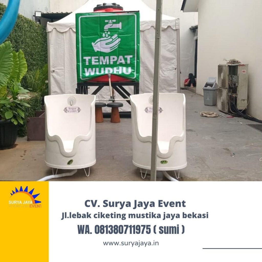 Sewa Tempat Wudhu Portable Bintaro Tangsel