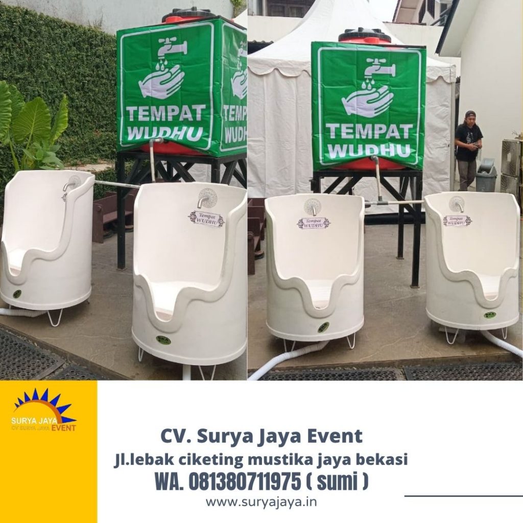 Sewa Tempat Wudhu Portable Bintaro Tangsel