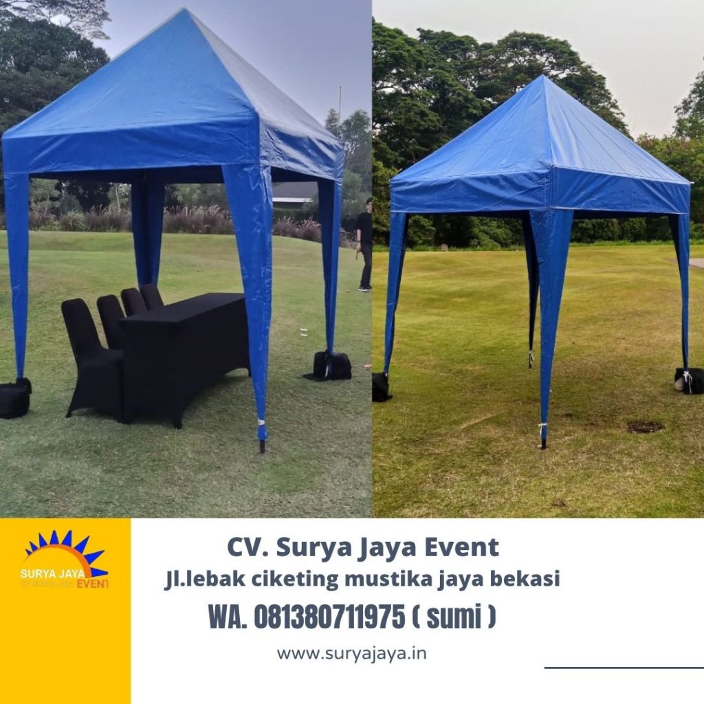 Sewa Tenda Bazar Atap Biru Jakpus