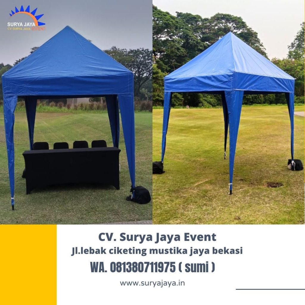 Sewa Tenda Bazar Atap Biru Jakpus