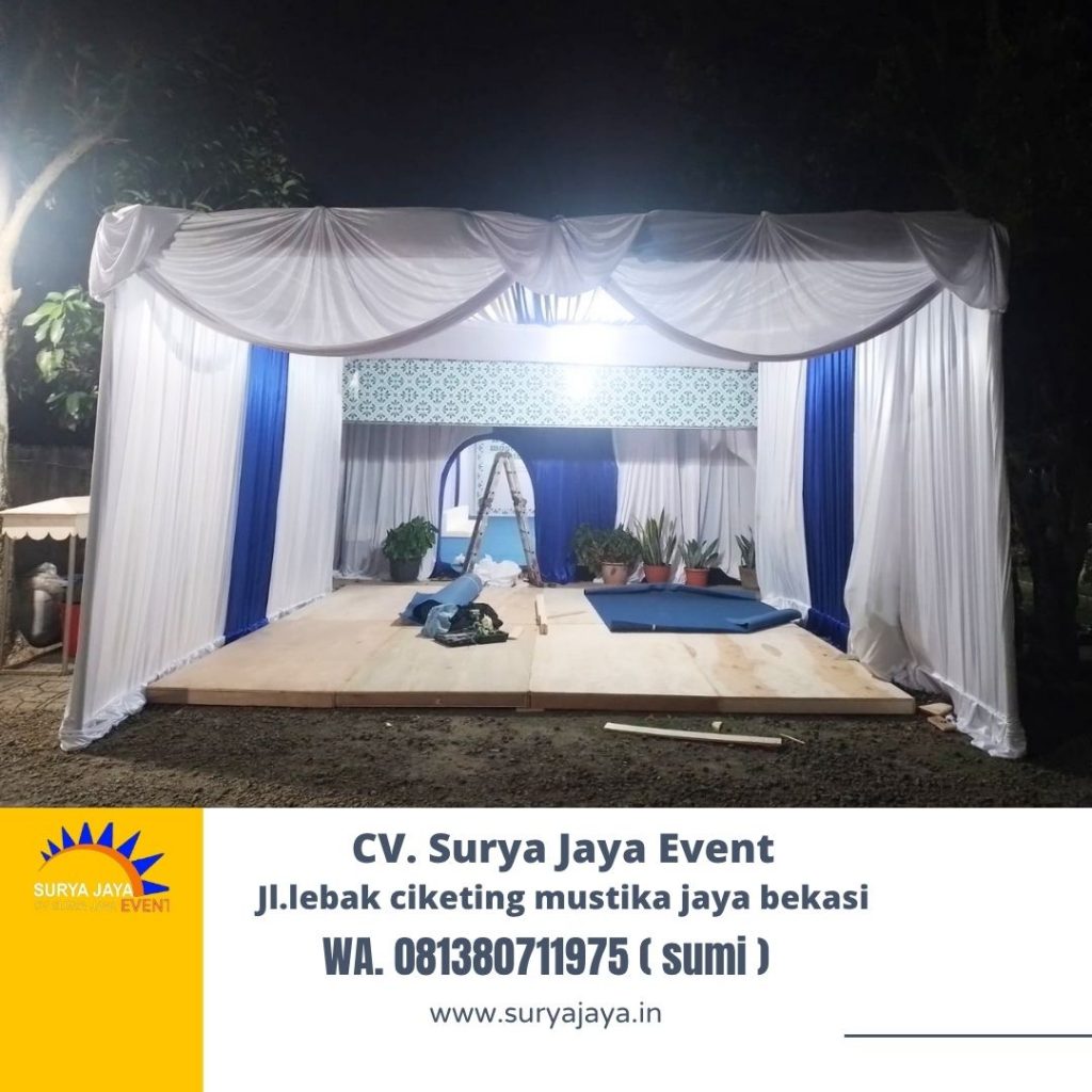 Sewa Tenda Serut,Tirai Dinding,Misty fan,Sofa Bogor