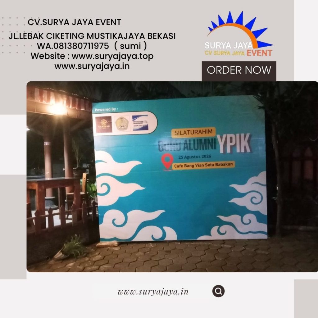 Sewa Backdrop 2,5x3m Jakarta 0813-8071-1975