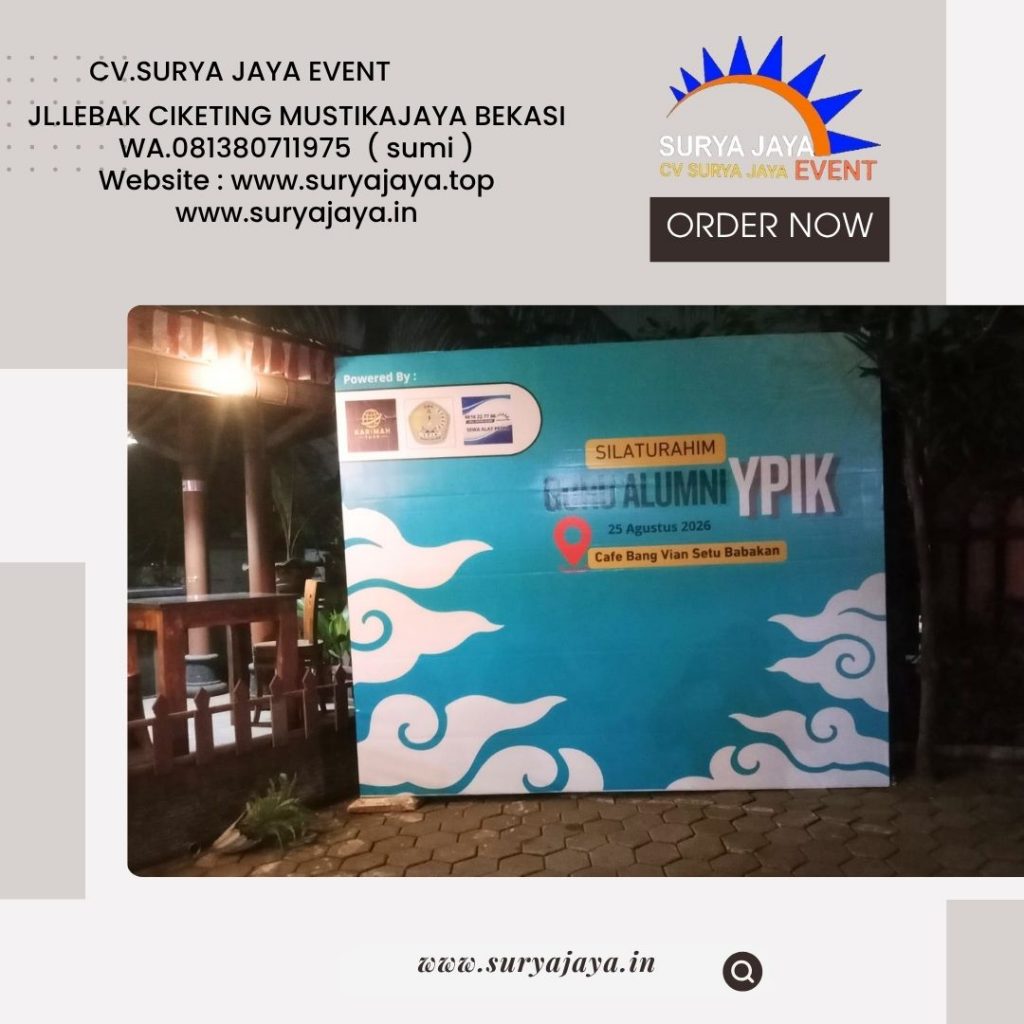 Sewa Backdrop 2,5x3m Jakarta 0813-8071-1975