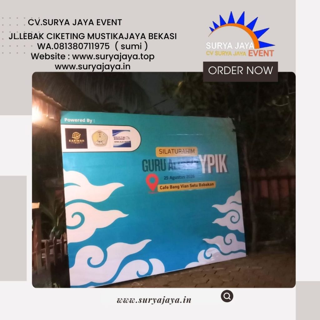 Sewa Backdrop 2,5x3m Jakarta 0813-8071-1975