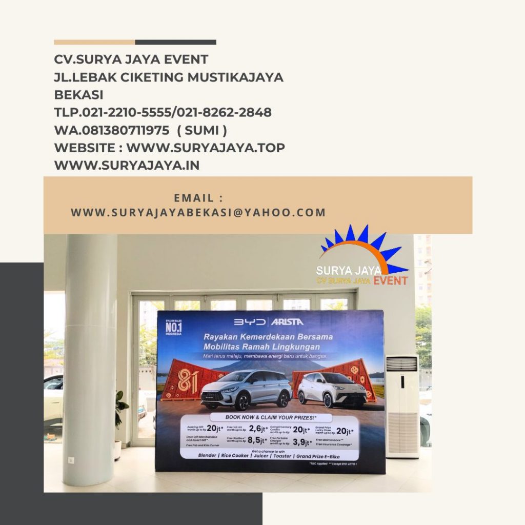 Sewa Backdrop Jakarta Selatan (0813-8071-1975)