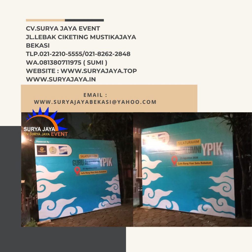 Sewa Backdrop Jakarta Selatan (0813-8071-1975)
