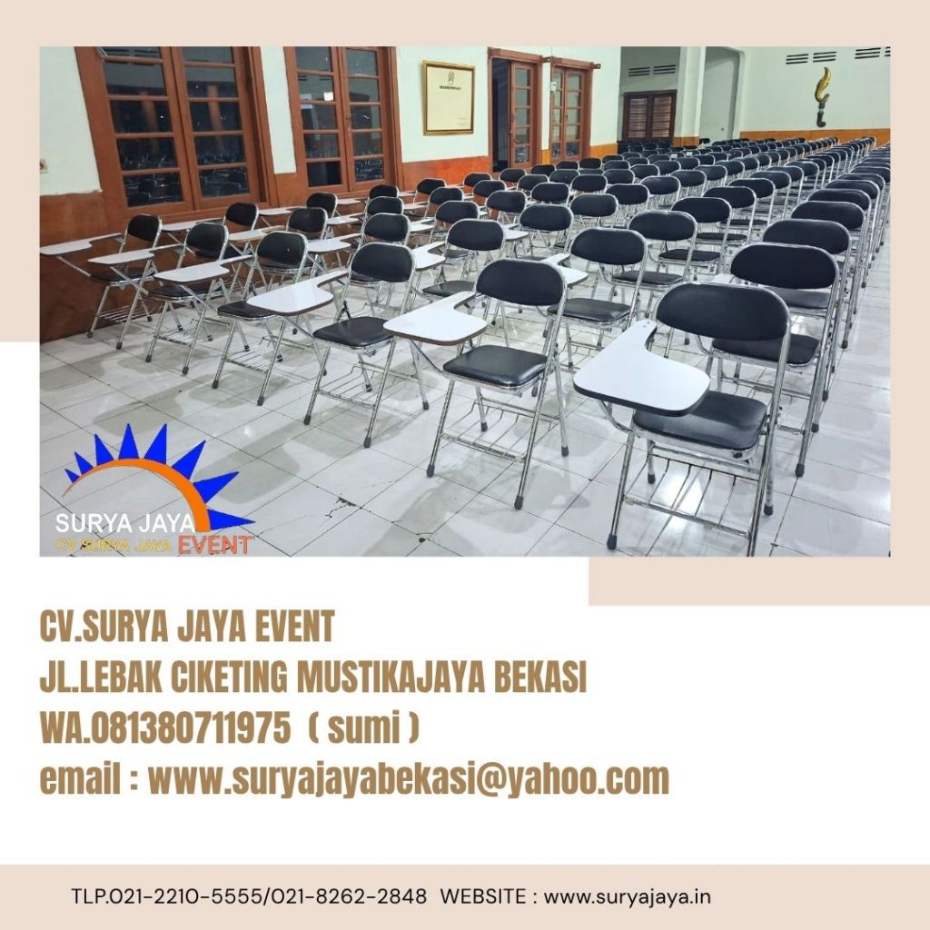 Sewa Kursi Kuliah Rangka Stainless Jakarta