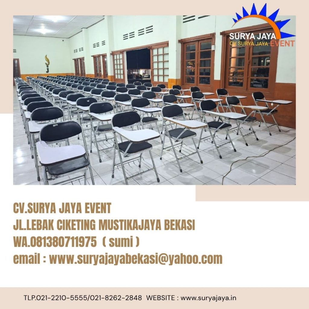 Sewa Kursi Kuliah Rangka Stainless Jakarta