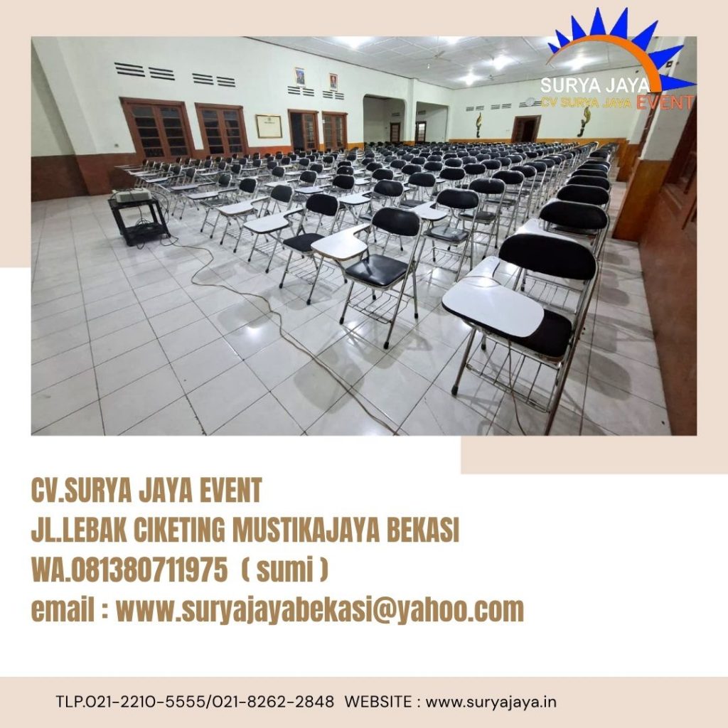 Sewa Kursi Kuliah Rangka Stainless Jakarta