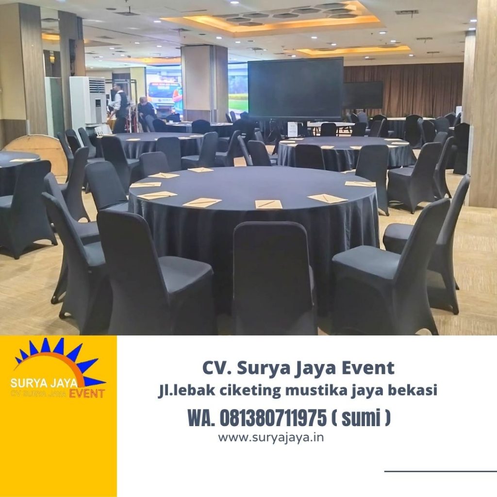 Sewa Kursi Susun,Round table event Best Western Hotel Karawang