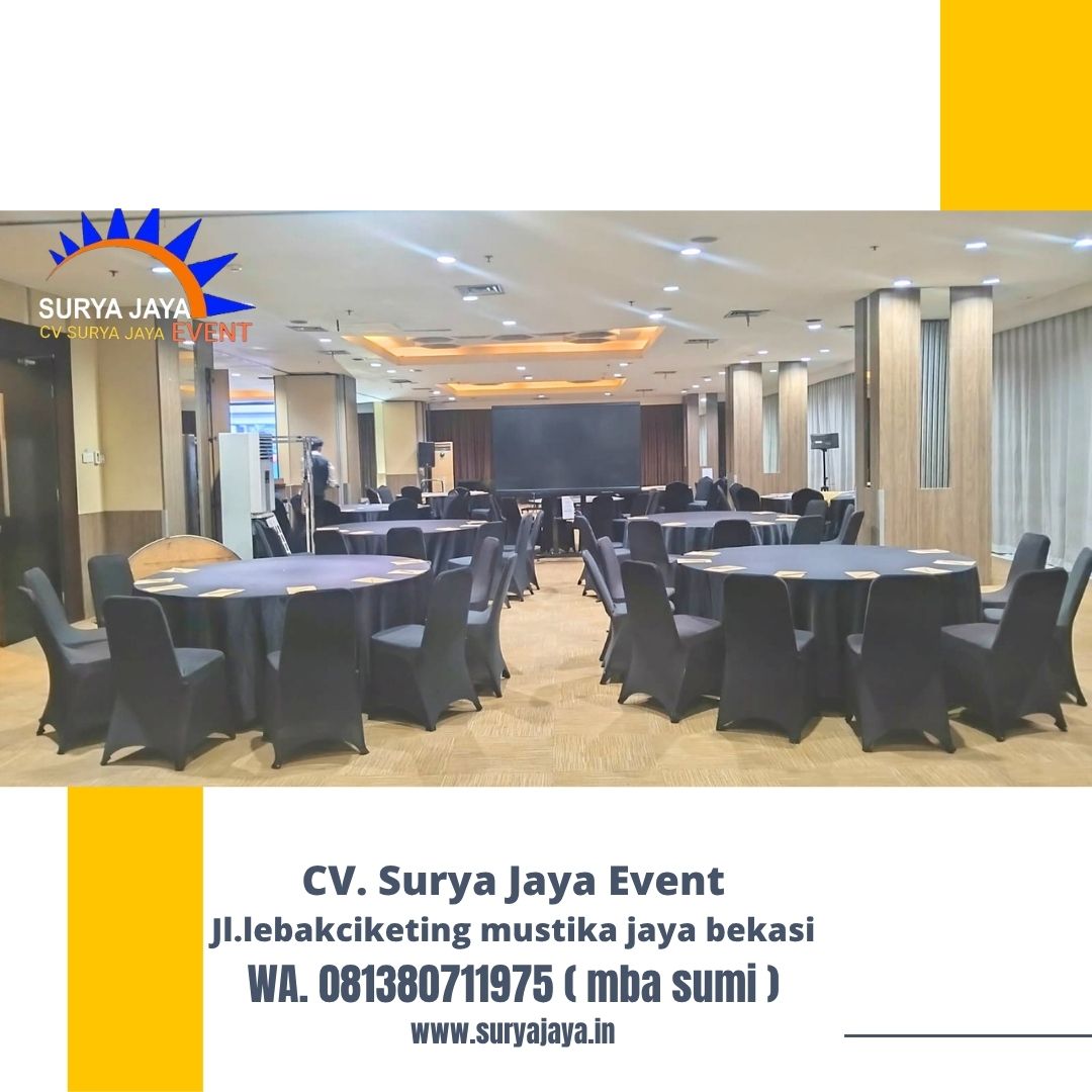 Sewa Kursi Susun,Round table event Best Western Hotel Karawang