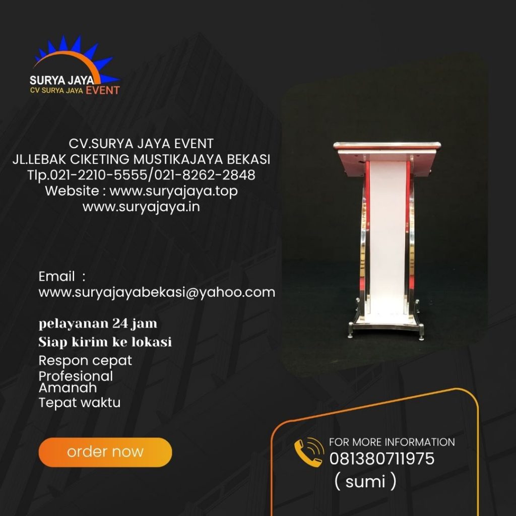 Sewa Podium Berbagai Macam Pilihan Di Jakarta