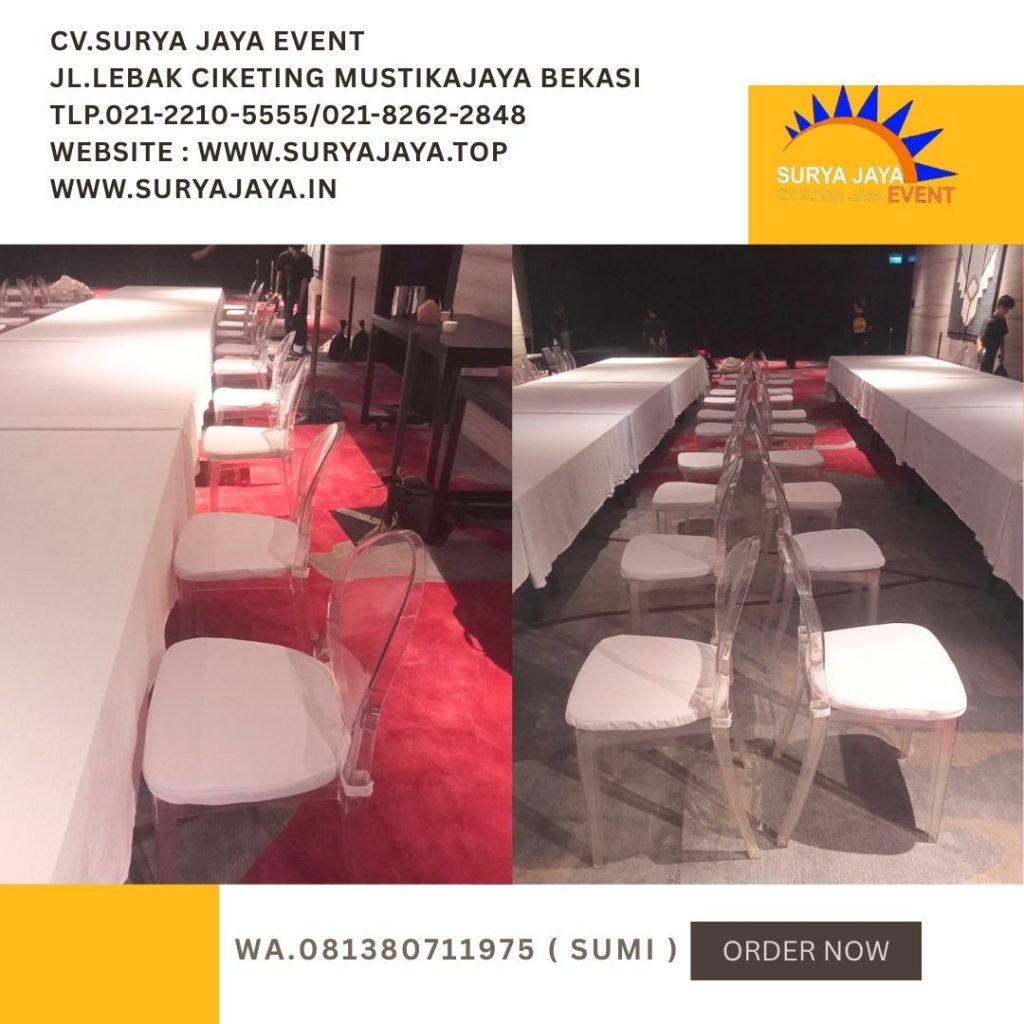 Sewa Kursi Ghost Acrylic Jakarta (081380711975)