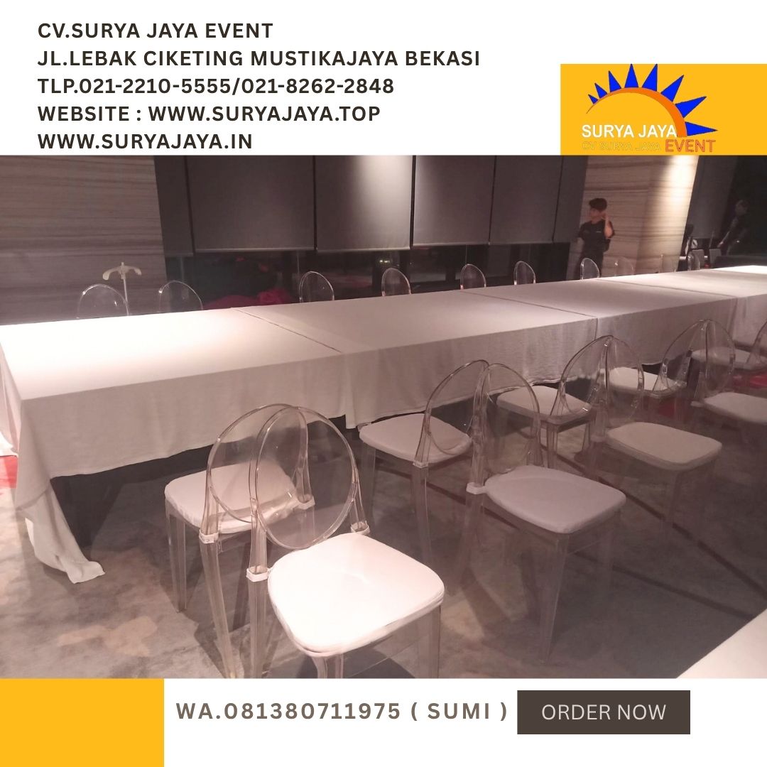Sewa Kursi Ghost Acrylic Jakarta (081380711975)