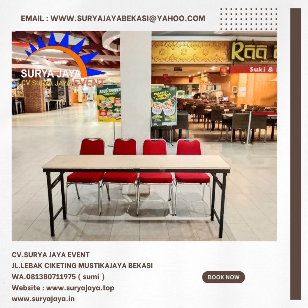 Sewa Meja Ibm Dan Kursi Futura Polos Mega Bekasi Hyper Mall