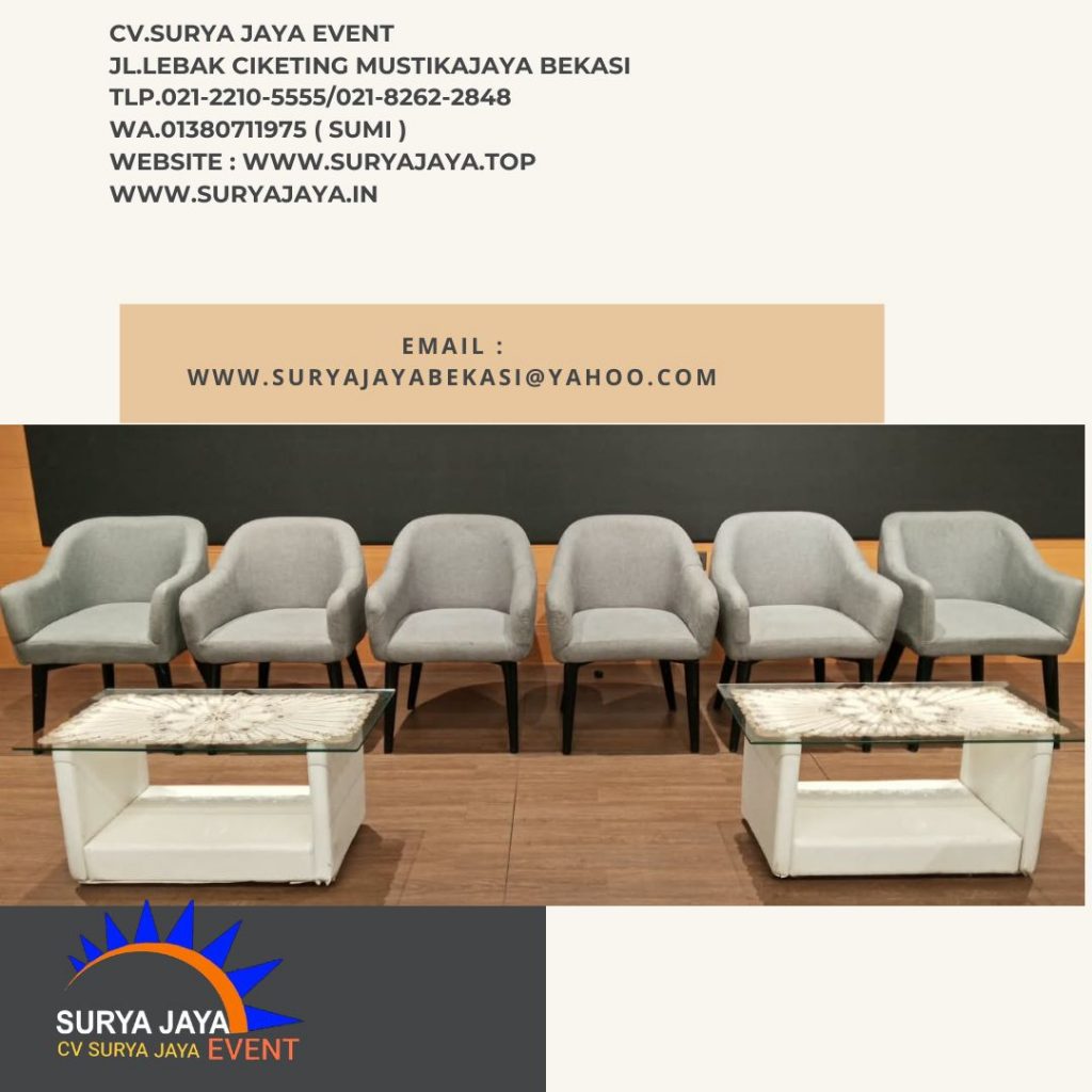 Sewa Sofa Studio Abu-abu Event Capital Place Kuningan Jakarta Selatan
