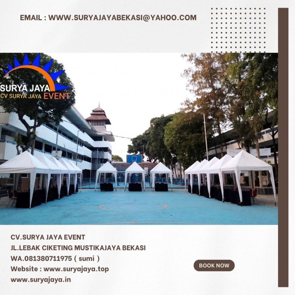 Sewa Tenda Bazar Putih Jakarta (081380711975)