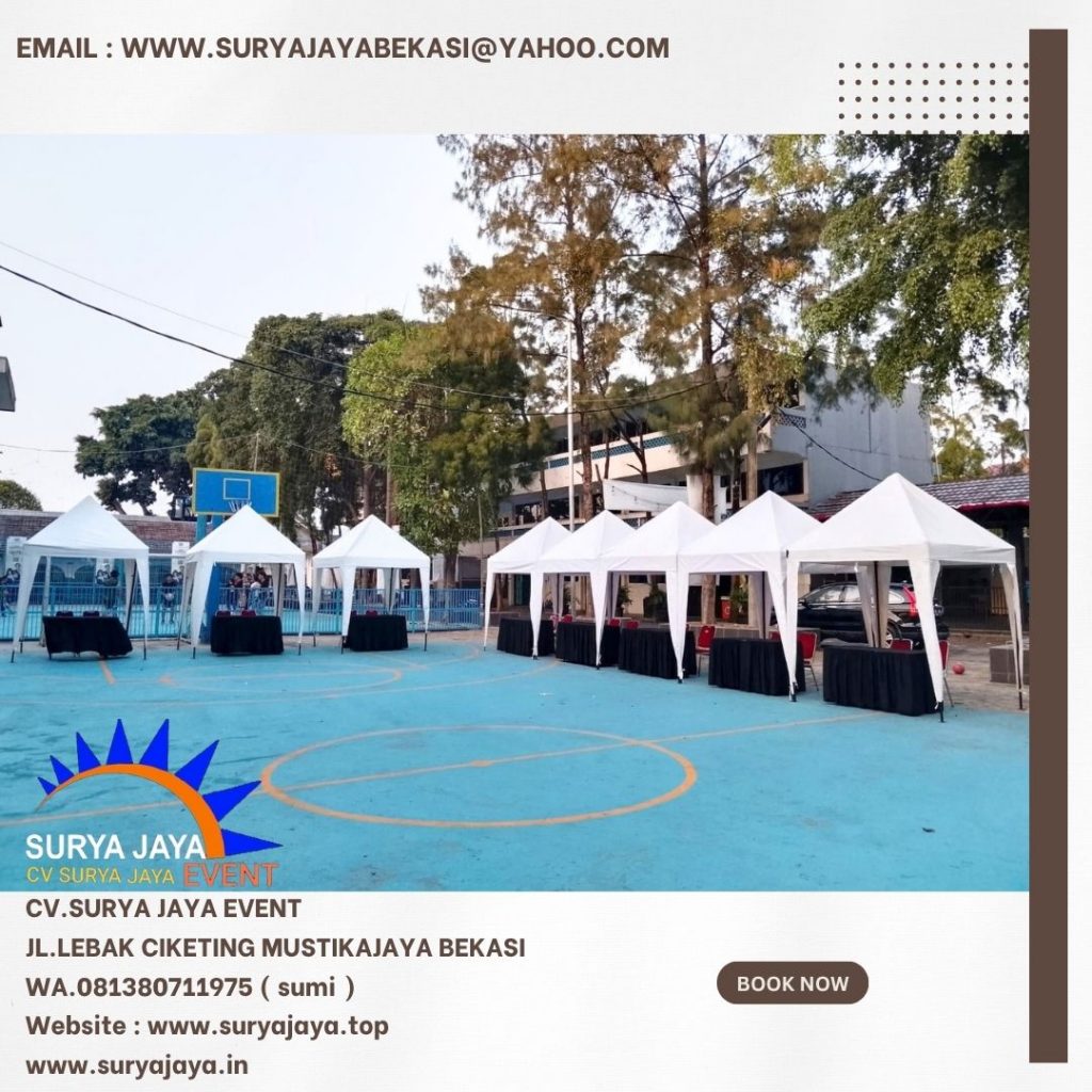 Sewa Tenda Bazar Putih Jakarta (081380711975)