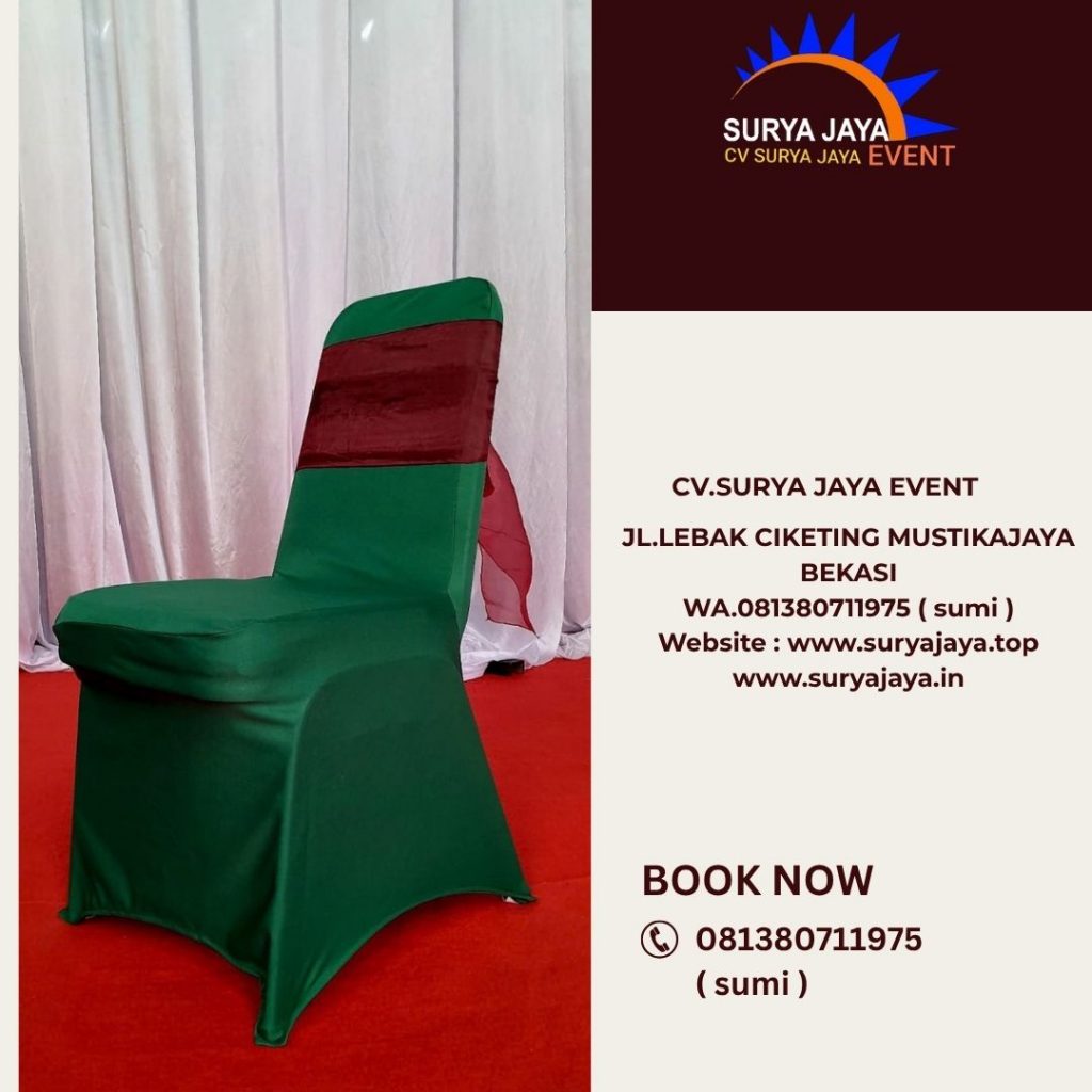 Sewa Cover Kursi Hijau Jakarta (081380711975)