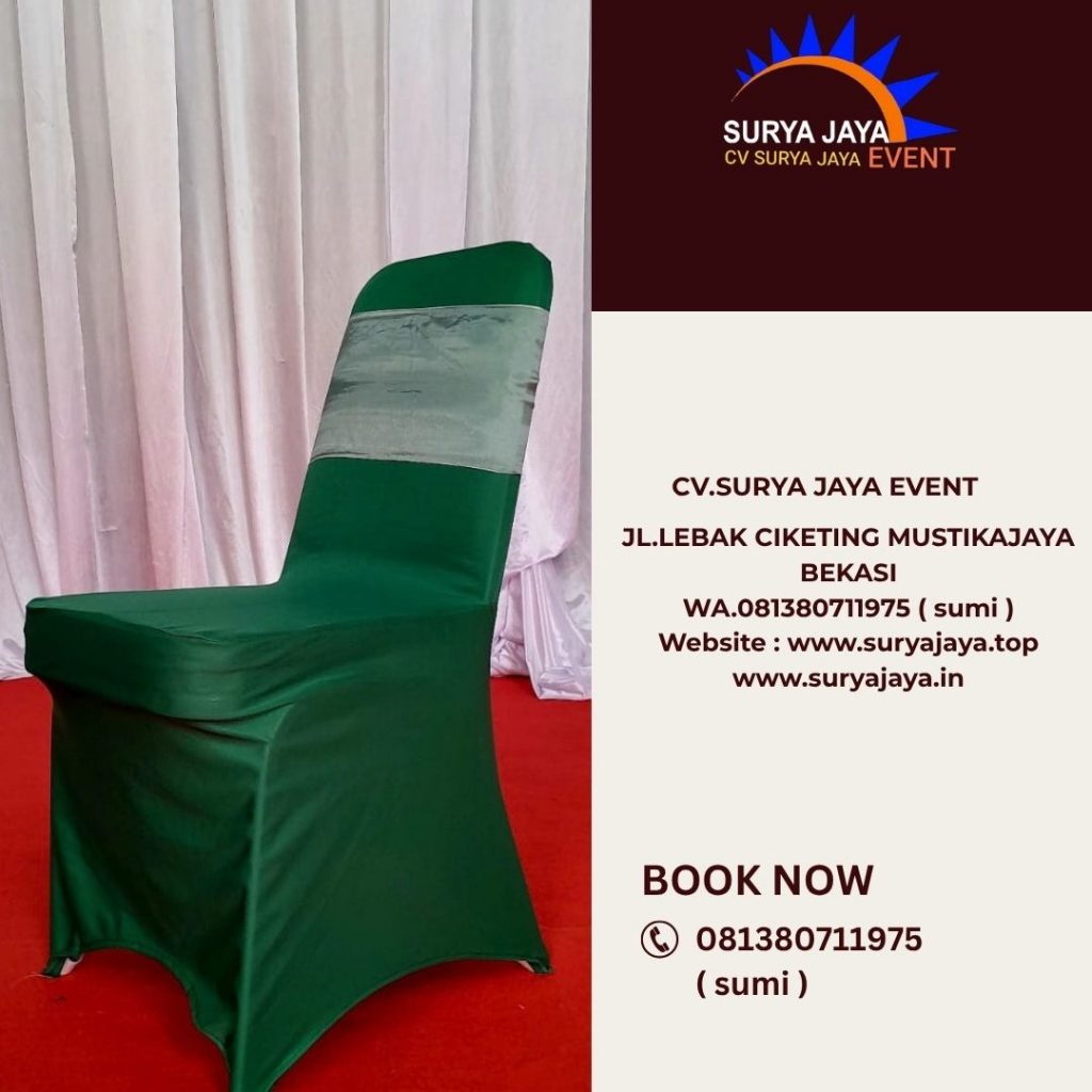Sewa Cover Kursi Hijau Jakarta (081380711975)