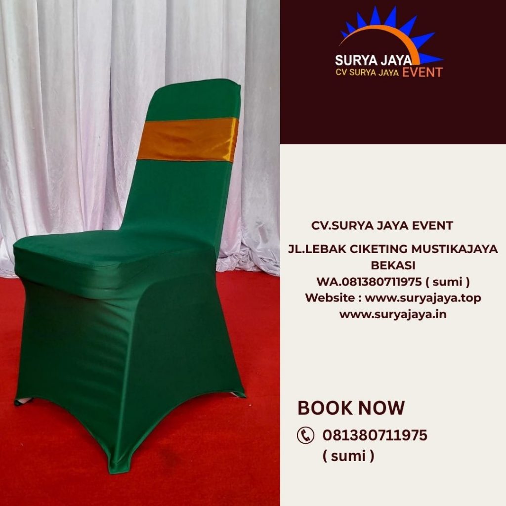 Sewa Cover Kursi Hijau Jakarta (081380711975)