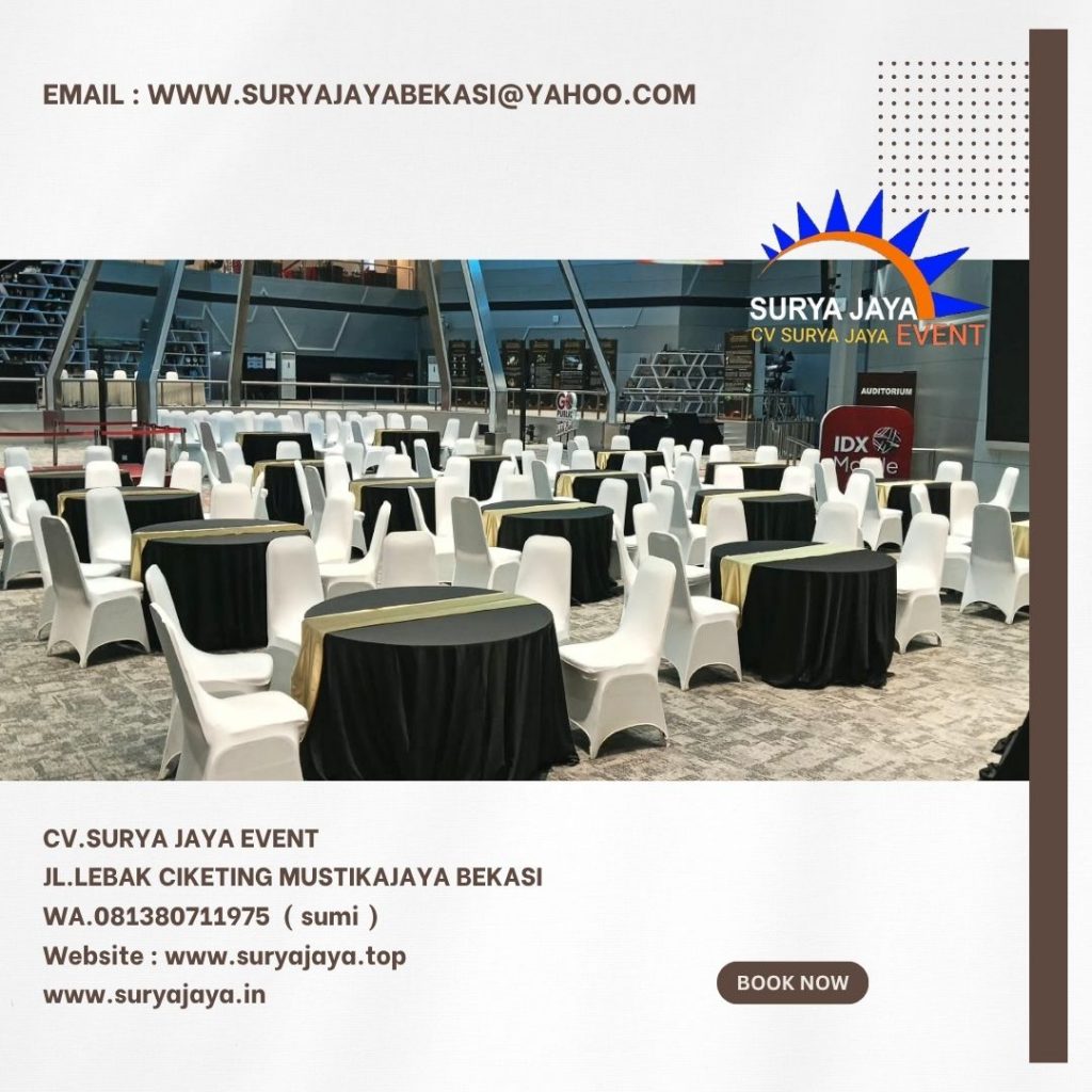 Sewa Round Table Kursi Susun Bogor (081380711975)